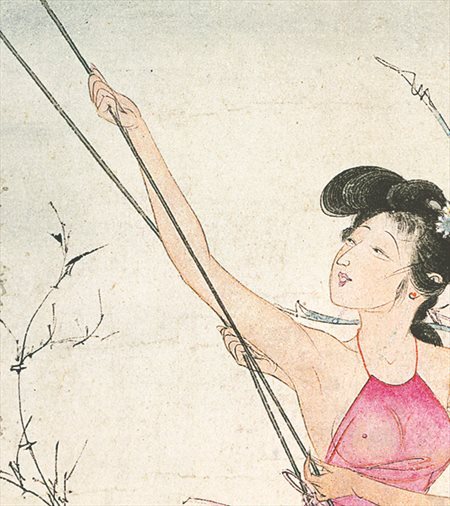 滦南-胡也佛的仕女画和最知名的金瓶梅秘戏图